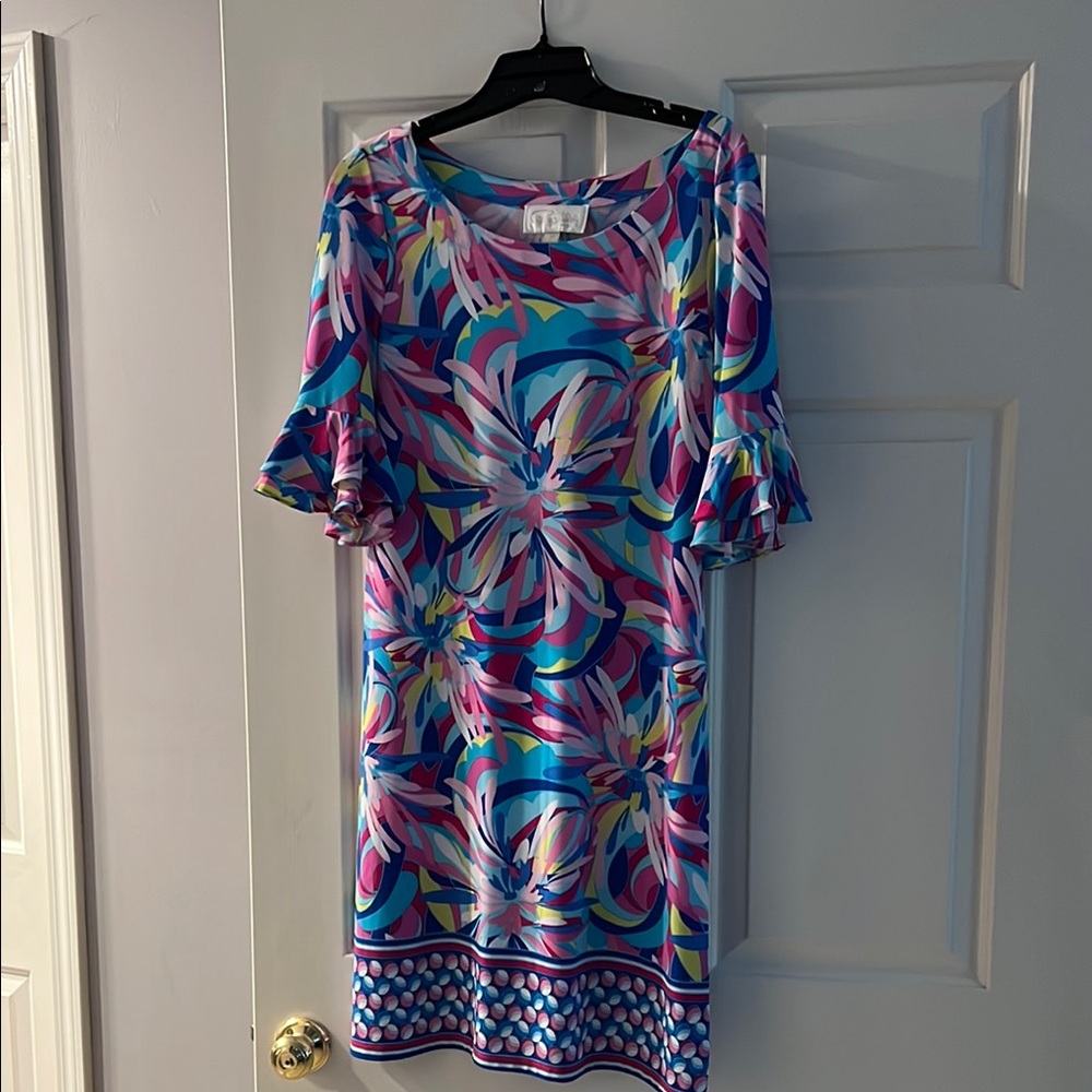 Colorful Floral Women's Dress